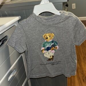 9 month polo bear short sleeve shirt